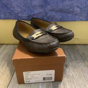 Coach Brown-Mahogany/Black Size 6M